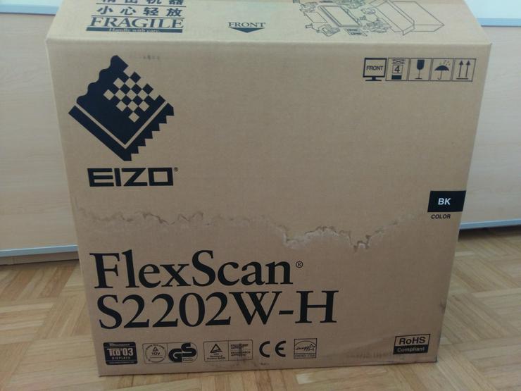 gebrauchter EIZO S2202WH-BK 55.9 cm (22 Zoll) Widescreen LCD Monitor - > 21,9 Zoll - Bild 3