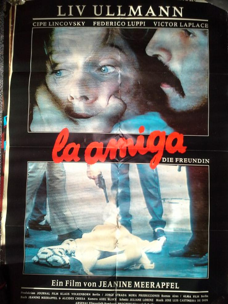 Bild 1: La Amiga – Die Freundin Film Plakat 1988 in A1 Liv Ullmann