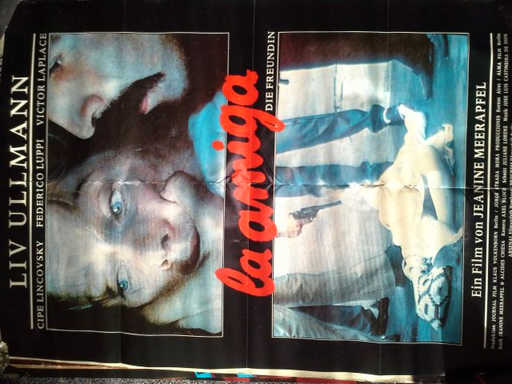 Bild 2: La Amiga – Die Freundin Film Plakat 1988 in A1 Liv Ullmann