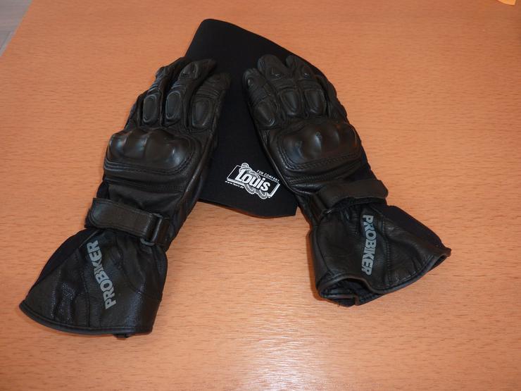 Lederhandschuhe (Größe S) von Probiker inkl. Nierengurt  - Handschuhe - Bild 1