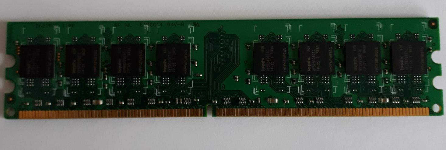 Speicher Ram DDR2 1GB - CPUs, RAM & Zubehör - Bild 1