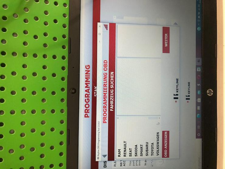 Autoschlüssel-Programmiergerät STAK von Keyline - Weitere - Bild 7
