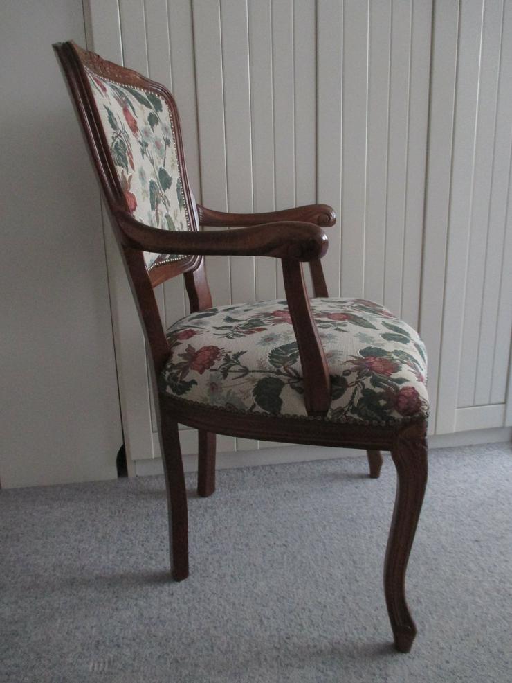 Gobelin Armlehnstuhl im Chippendale-Style neuwertig - Sofas & Sitzmöbel - Bild 3