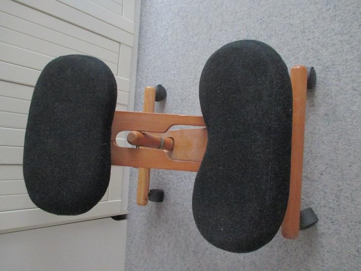 Kniestuhl Holz verstellbar auf Rollen - Sofas & Sitzmöbel - Bild 3