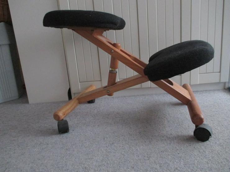 Kniestuhl Holz verstellbar auf Rollen - Sofas & Sitzmöbel - Bild 1