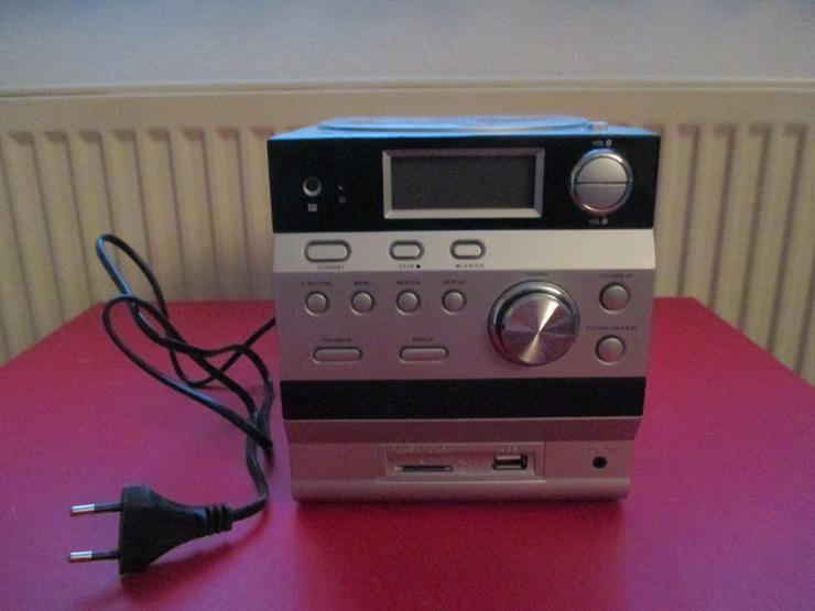 Micro CD/MP3-Player Stereo System mit FM-Tuner, SD-Card, USB