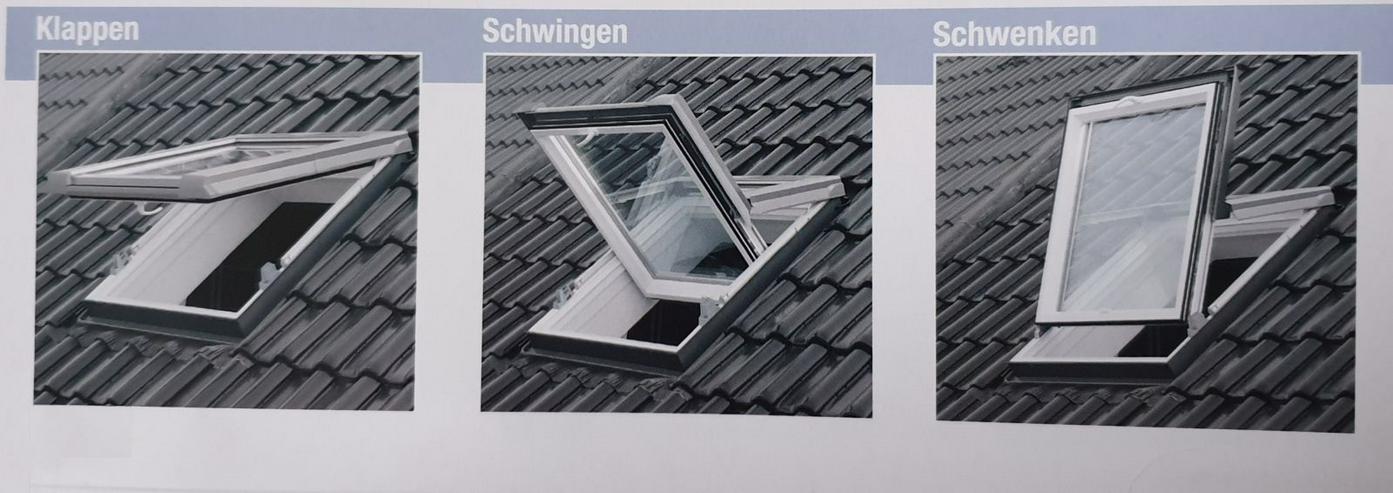 Bild 10: Dachfenster Wohndachfester Vollkunststoff-Dachfenster mit verzinktem Stahlkern, hohe Sicherheit, Wärmedämmung und Schallschutz dt. Produkt