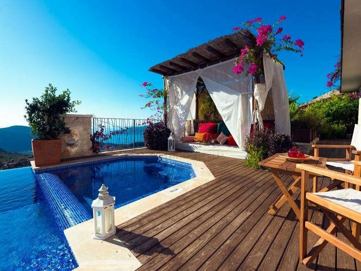 Panoramablick Luxusvilla für 10 Personen Antalya - kas - Türkei - Bild 12