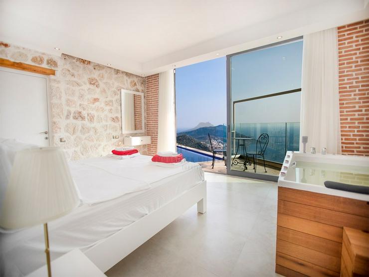Panoramablick Luxusvilla für 2 Personen Antalya - Kas - Türkei - Bild 8