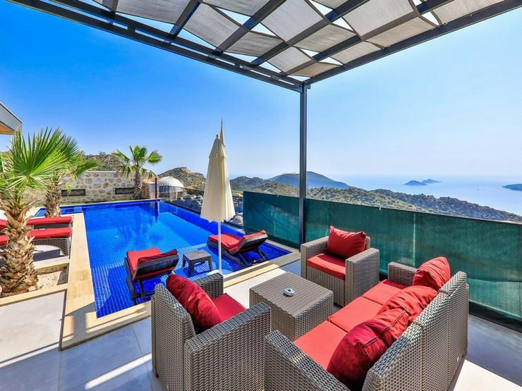 Luxusvilla mit Panoramablick für 4 Personen Antalya - Kas - Türkei - Bild 13