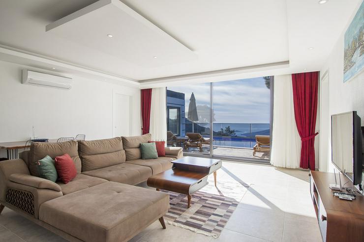 Meerblick Villa mit voller Privatsphäre für 4 Personen Antalya - Kas - Türkei - Bild 9