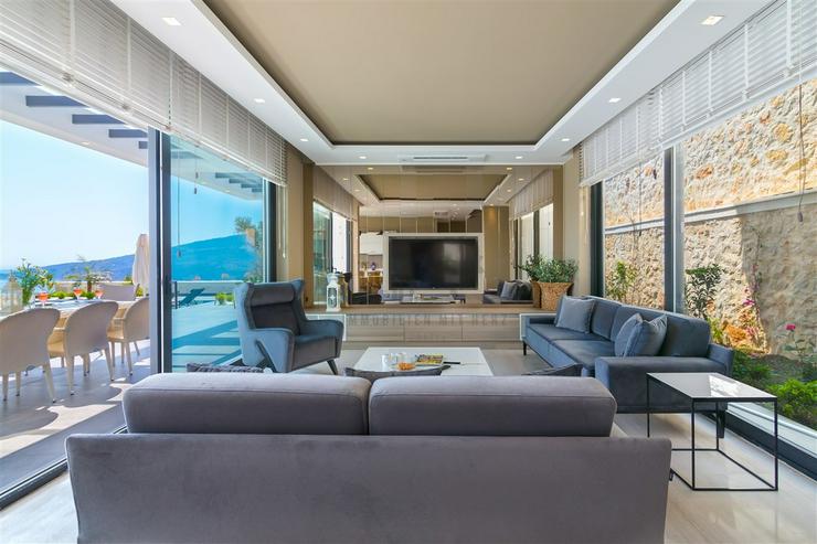 Panoramablick Luxusvilla für 10 Personen Antalya - kas - Türkei - Bild 12