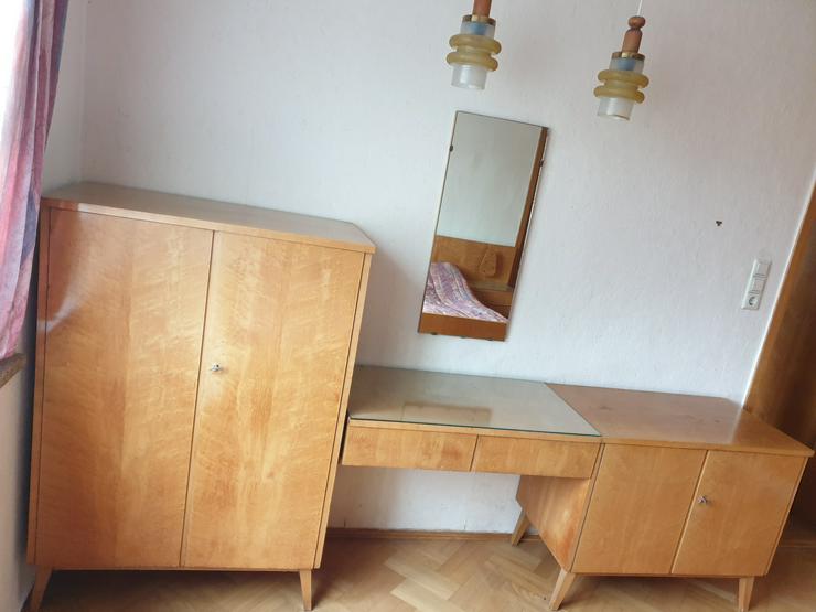 Schlafzimmer komplett, Holz Ahornart Doppelbett, Kleiderschrank - Kompletteinrichtungen - Bild 7