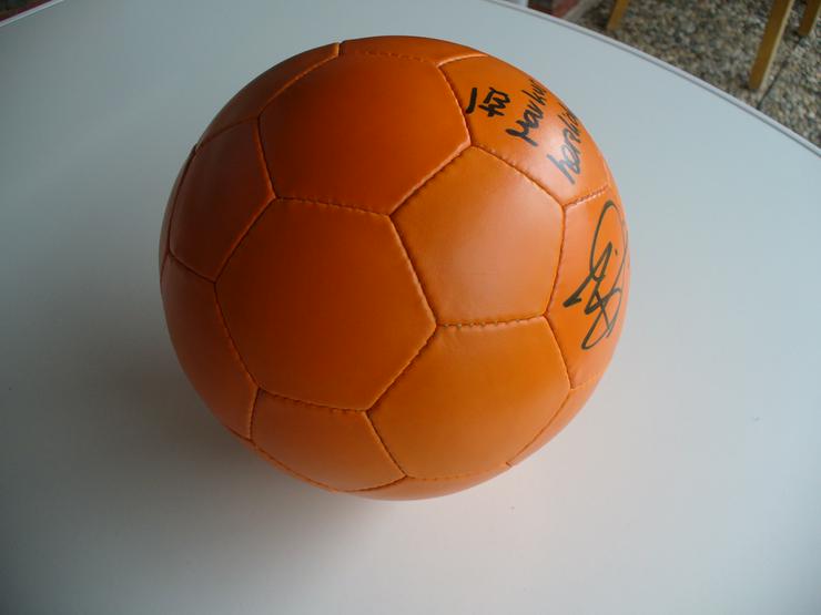 Fußball mit Autogramm von Benjamin Auer - Mainz 05 - Fußball - Bild 2