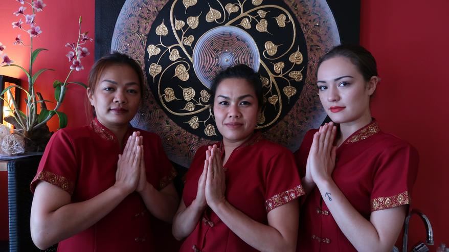 Thai Paarmassage , Pärche Massage, Relexen zu zweit