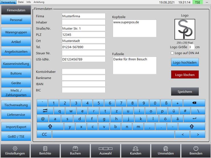 Bild 10: Lieferservice / Bringdienst TSE Kassensoftware Superpos für Kassensysteme / Laptops