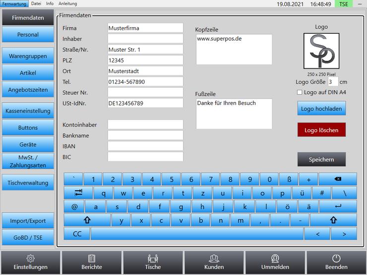 Gastronomie / Restaurant TSE Kassensoftware Superpos für Kassensysteme / Laptops - Weitere - Bild 11