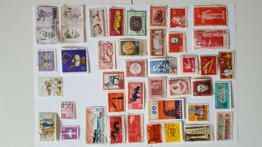 Bild 3: DDR - Briefmarken und mehr ...