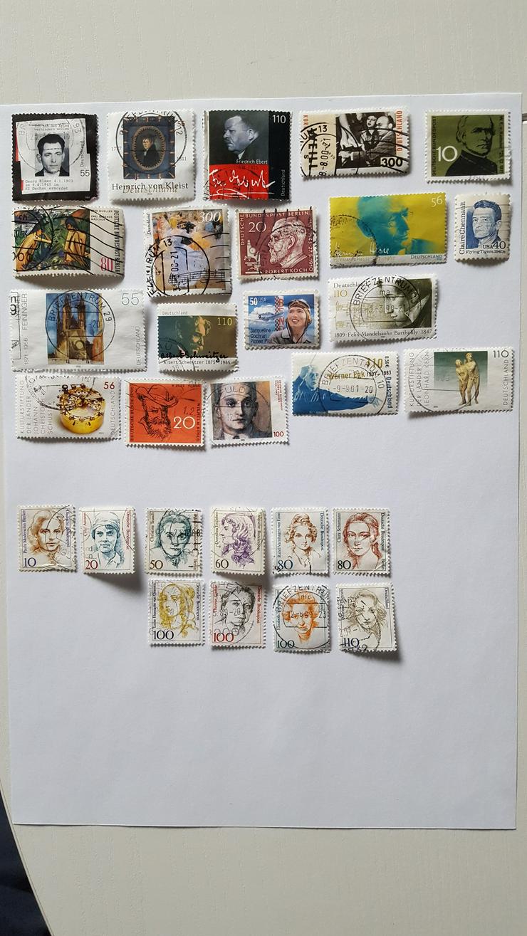 Briefmarken von Berühmtheiten,Jubiläumsbriefmarken und speziell aus Europa - Europa - Bild 2