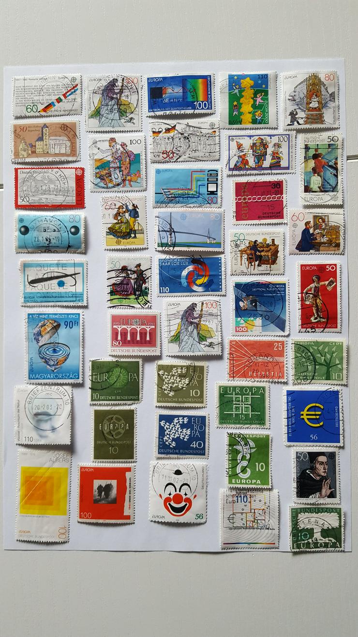 Bild 3: Briefmarken von Berühmtheiten,Jubiläumsbriefmarken und speziell aus Europa