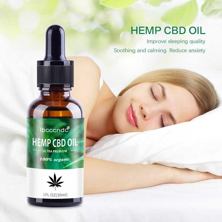 Hanföl Bio 30 ml Tropfen 2000mg Premium 100% Natürlich Vegan Hemp oil - Entspannung & Massage - Bild 4