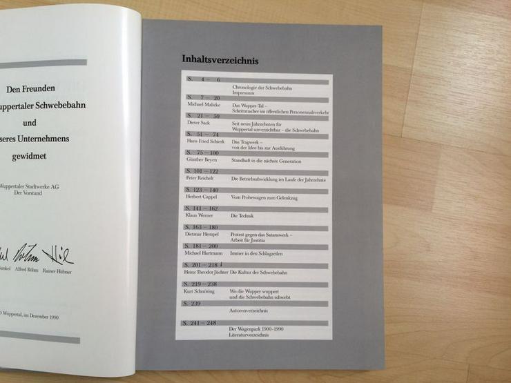 UNGELESEN Text-/Bildband „Die Wuppertaler Schwebebahn“ - Bücher & Zeitungen - Bild 7