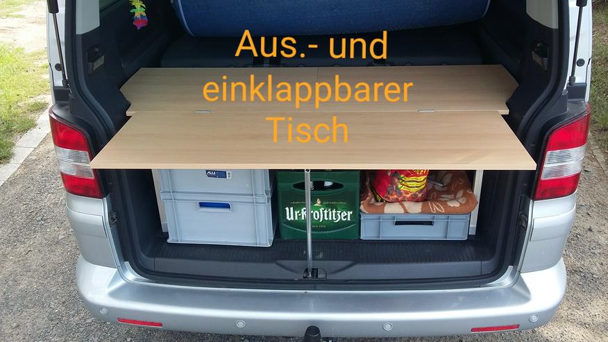 Bild 2: Multiflexboard VW T5/T6 Multivan Bettverlängerung mit Klapptisch