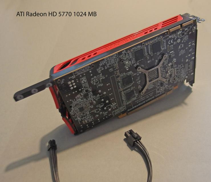 Grafikkarte ATI Radeon HD 5770 1024 MB - Grafikkarten, TV-Schnittkarten & Zubehör - Bild 1
