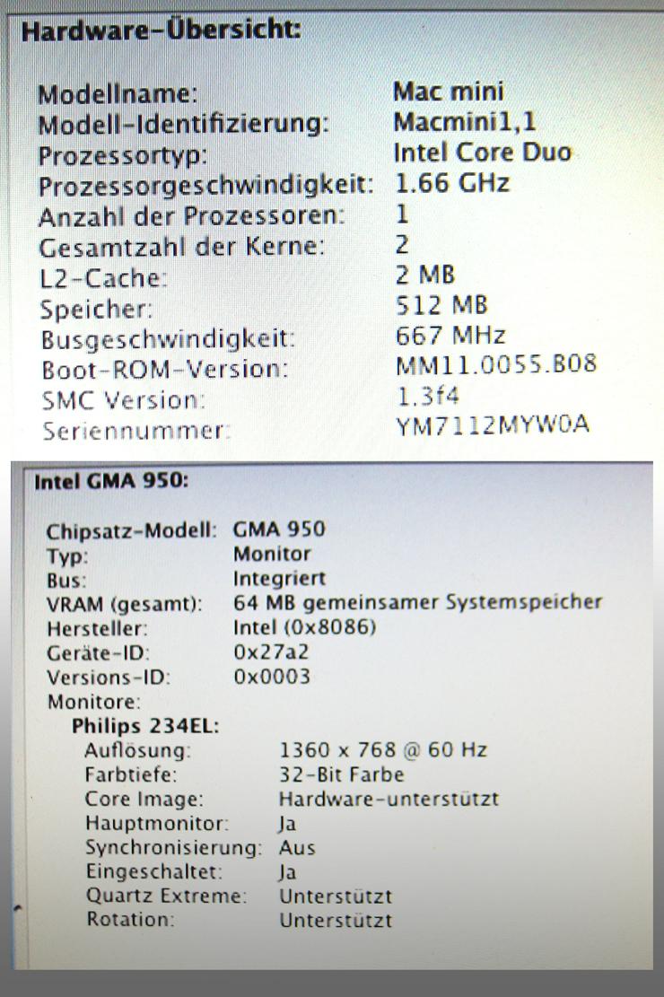 Bild 2: Mac Mini 1.1.