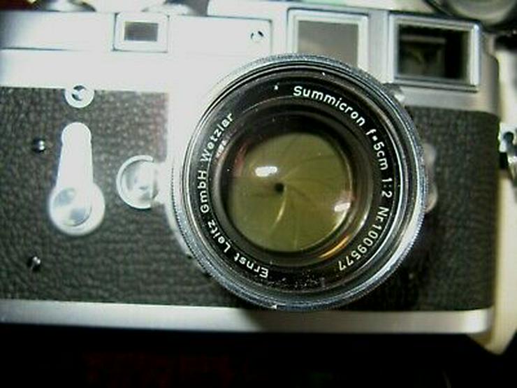Leica M3 Kamera mit Extras - Digitale Spiegelreflexkameras - Bild 9