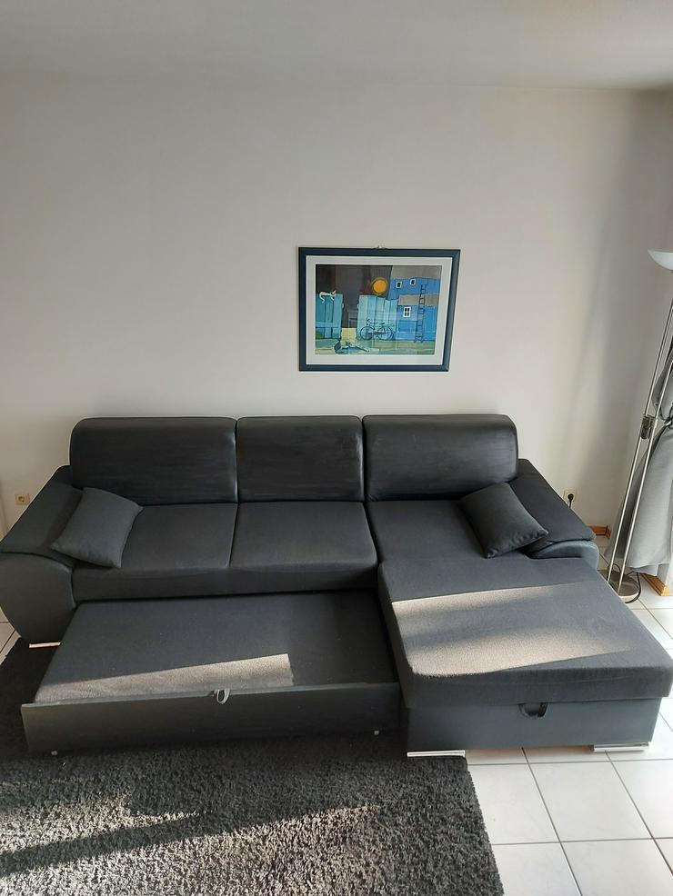 Ecksofa mit Bettkasten und Schlaffunktion - Sofas & Sitzmöbel - Bild 1