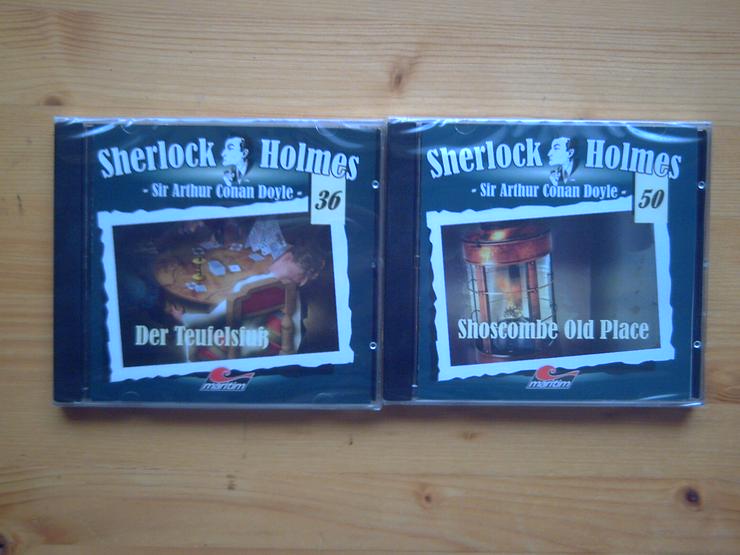 Sherlock Holmes Hörspiel CD, Krimi  ( Folge 36 + 50 )  Maritim Verlag,  NEU + OVP - CD - Bild 1