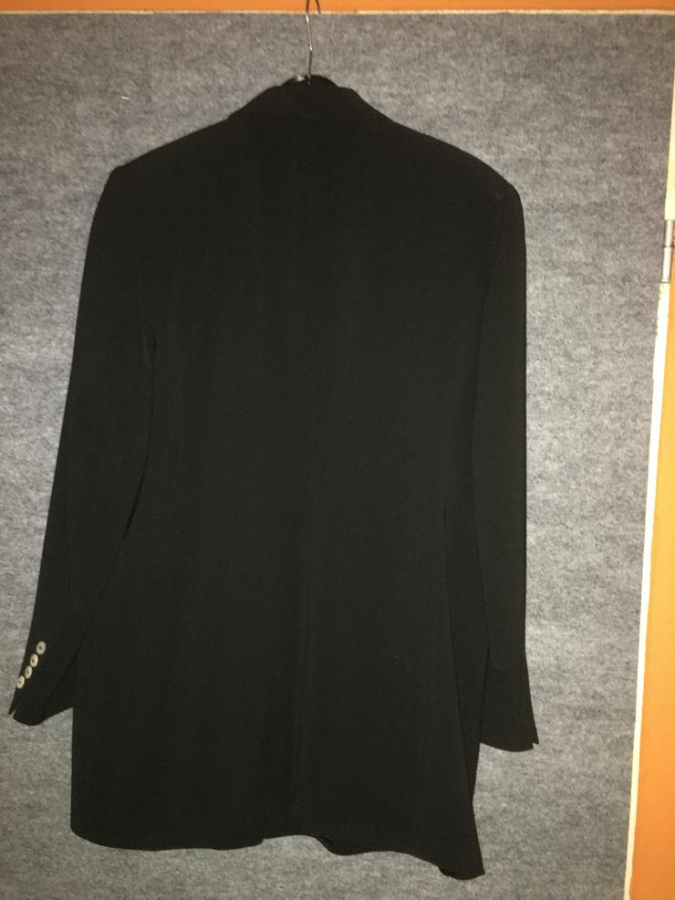 Damen Long Blazer schwarz - Größen 40-42 / M - Bild 4