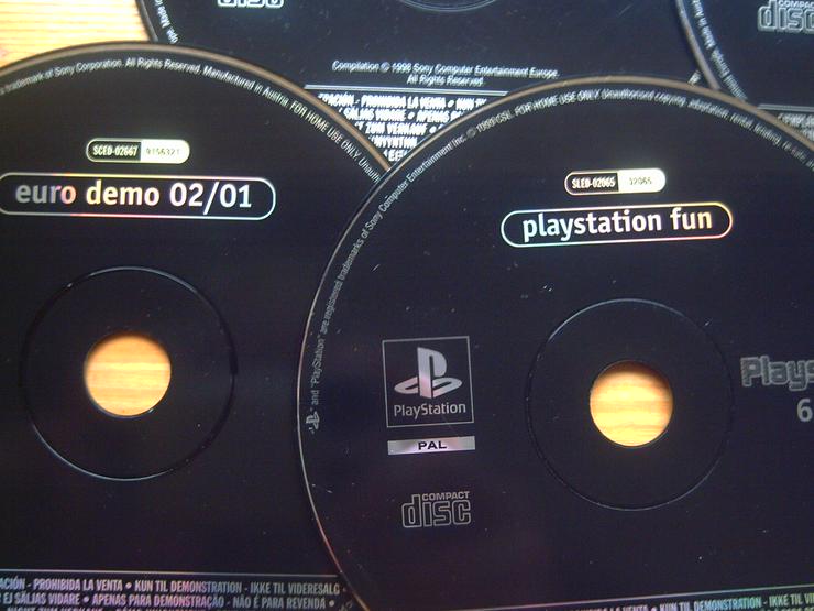 Sony Playstation DEMO CD ( 7 Stück ) aus Zeitschrift, Magazin, Heft - PlayStation Games - Bild 4