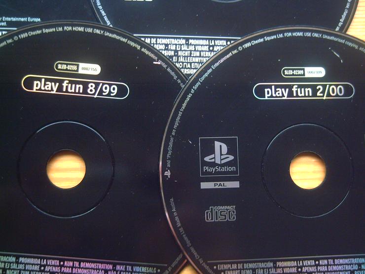 Bild 5: Sony Playstation DEMO CD ( 7 Stück ) aus Zeitschrift, Magazin, Heft