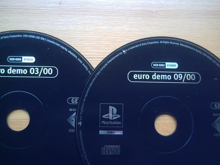 Sony Playstation DEMO CD ( 7 Stück ) aus Zeitschrift, Magazin, Heft - PlayStation Games - Bild 3