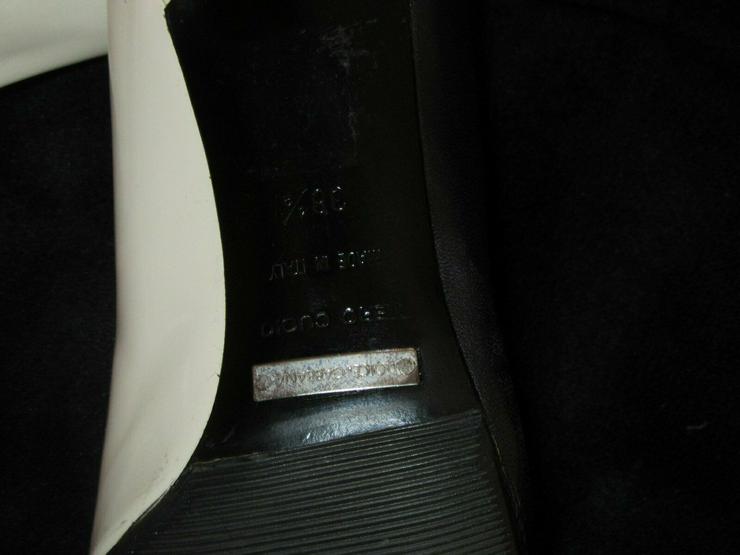  Schwarz-Weiße Dolce & Gabbana Schuhe; Größe 38 - Größe 38 - Bild 18