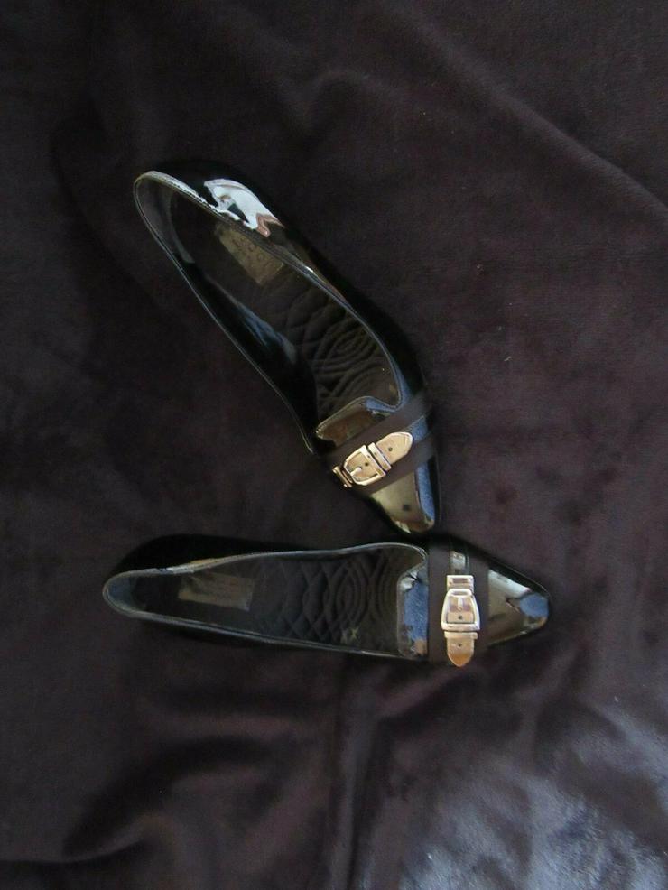  Schwarze Gucci Schuhe; Größe 38 C - Größe 38 - Bild 16