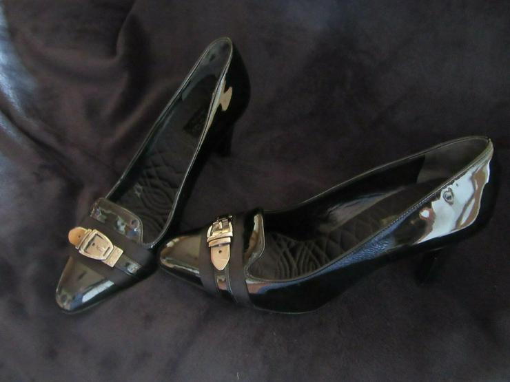  Schwarze Gucci Schuhe; Größe 38 C - Größe 38 - Bild 17