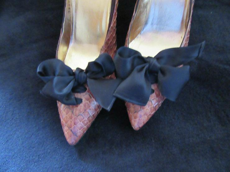  Braune Dolce & Gabbana Schuhe; Größe 38 - Größe 38 - Bild 6
