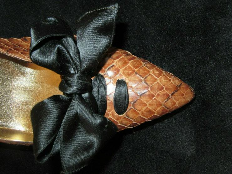  Braune Dolce & Gabbana Schuhe; Größe 38 - Größe 38 - Bild 14