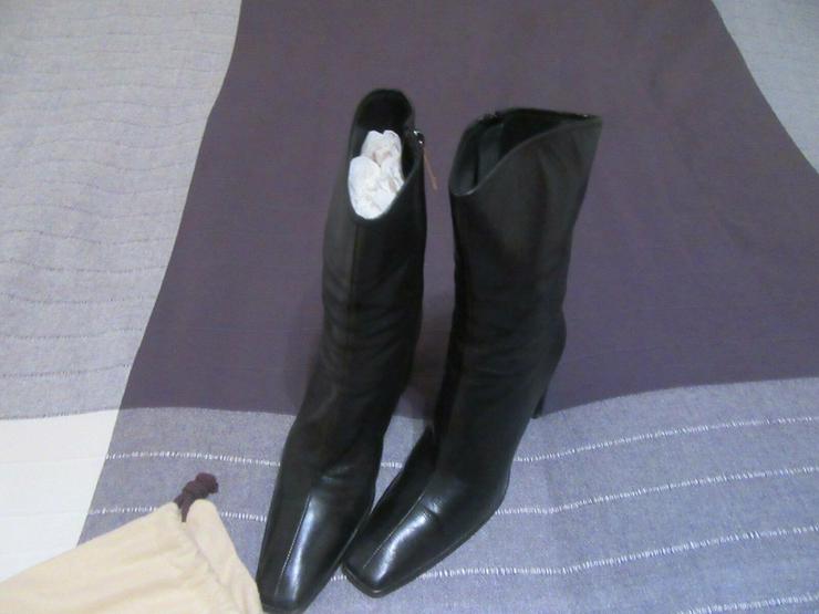  Schwarze Gucci Stiefel, Größe 39; 3x kurz getragen - Größe 39 - Bild 14
