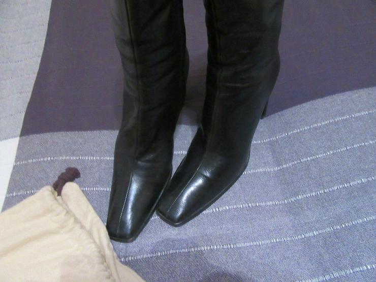  Schwarze Gucci Stiefel, Größe 39; 3x kurz getragen - Größe 39 - Bild 13