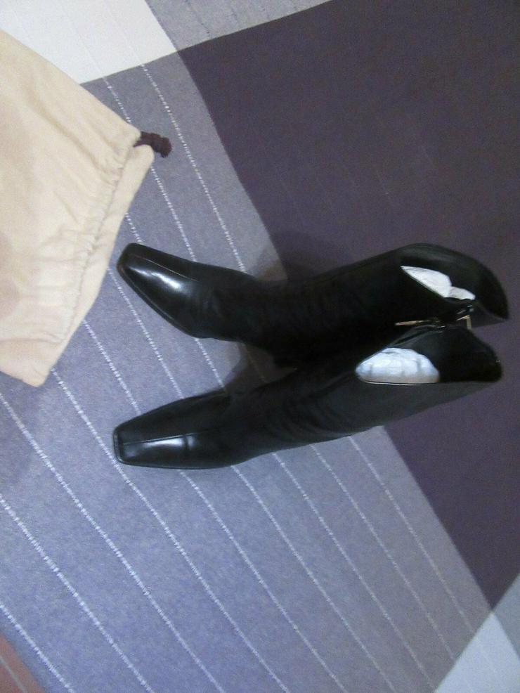  Schwarze Gucci Stiefel, Größe 39; 3x kurz getragen - Größe 39 - Bild 3