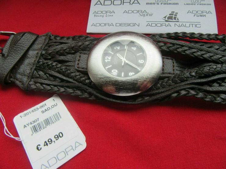 Braune ADORA Damenuhr, neu, Neupreis war ca. 50€ - Damen Armbanduhren - Bild 5