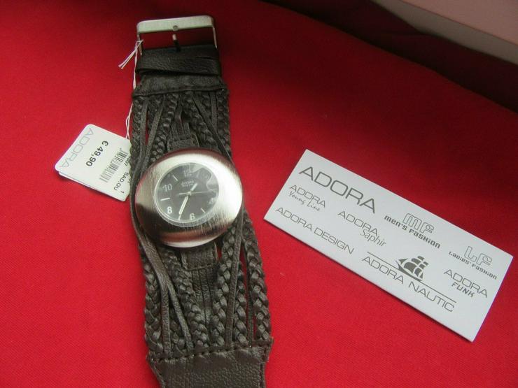  Braune ADORA Damenuhr, neu, Neupreis war ca. 50€ - Damen Armbanduhren - Bild 9