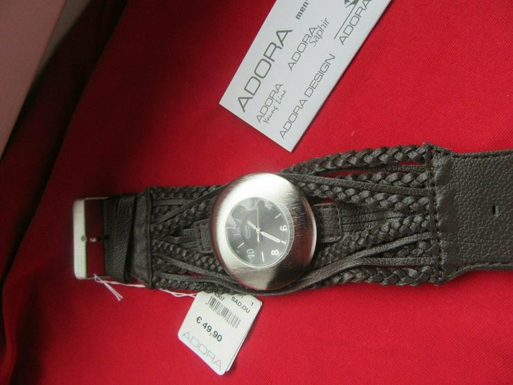  Braune ADORA Damenuhr, neu, Neupreis war ca. 50€ - Damen Armbanduhren - Bild 8
