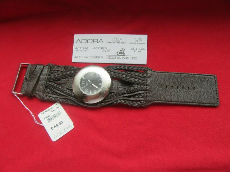  Braune ADORA Damenuhr, neu, Neupreis war ca. 50€ - Damen Armbanduhren - Bild 6