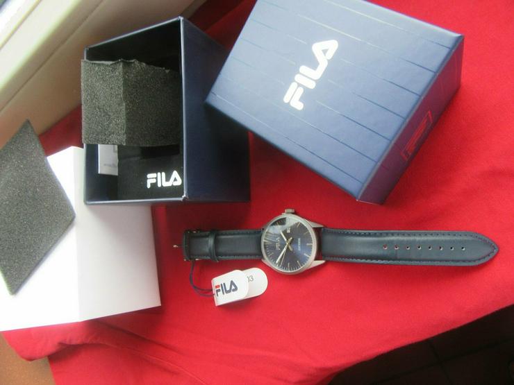 Bild 16:  Fila Herrenuhr Analog Quarz Uhr in blau; Neupreis war ca. 120€