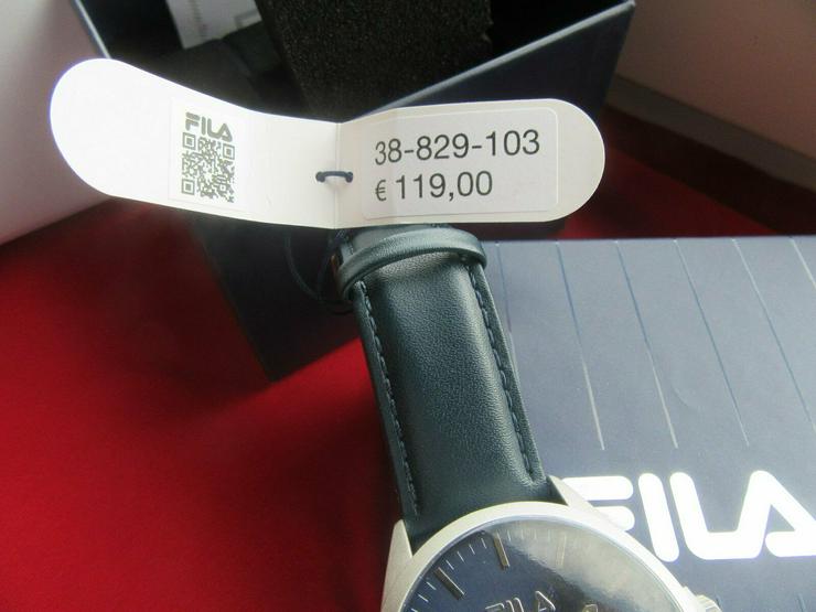Bild 13:  Fila Herrenuhr Analog Quarz Uhr in blau; Neupreis war ca. 120€